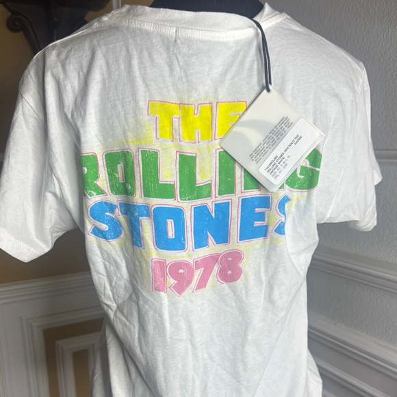 DAYDREAMER ROLLING STONES 1978 SOLO TEE IN VINTAGE WHITE - Picture 6 of 8